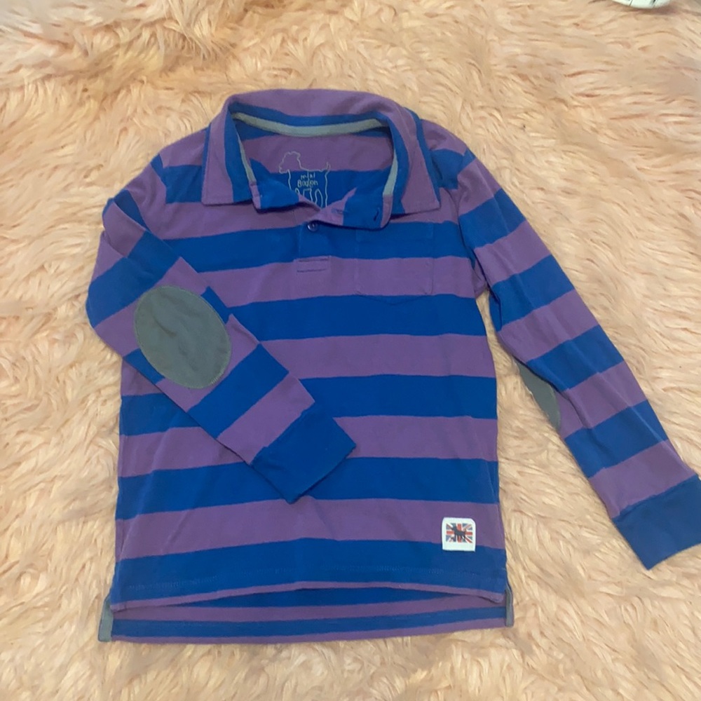 COPY - Mini Biden Striped Top 6-7 years